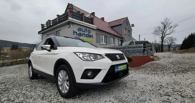 seat dolnośląskie Seat Arona cena 59900 przebieg: 189174, rok produkcji 2019 z Duszniki-Zdrój